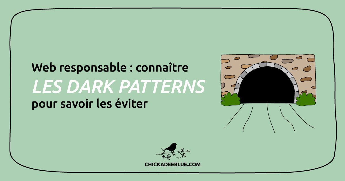 Dark Pattern : Comment Les Sites Internet Nous Manipulent · Chickadee Blue