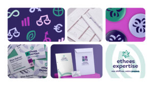 Identité visuelle pour un cabinet d'expertise comptable