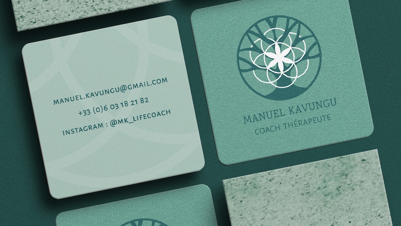 cartes de visites carrées