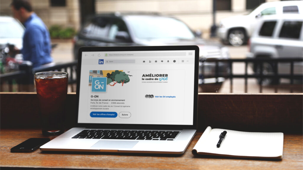 Bannière LinkedIn pour un cabinet d'ingénierie