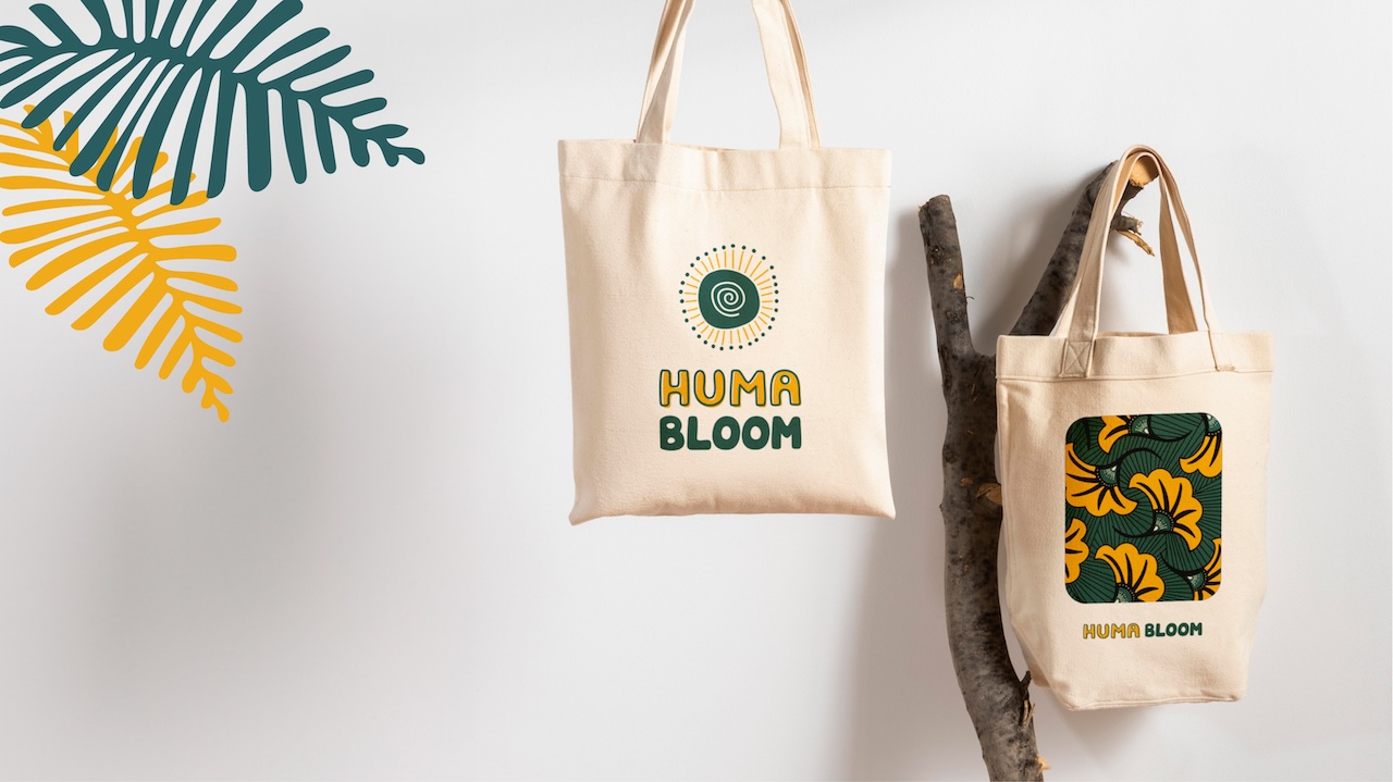 Goodies avec logo et illustration